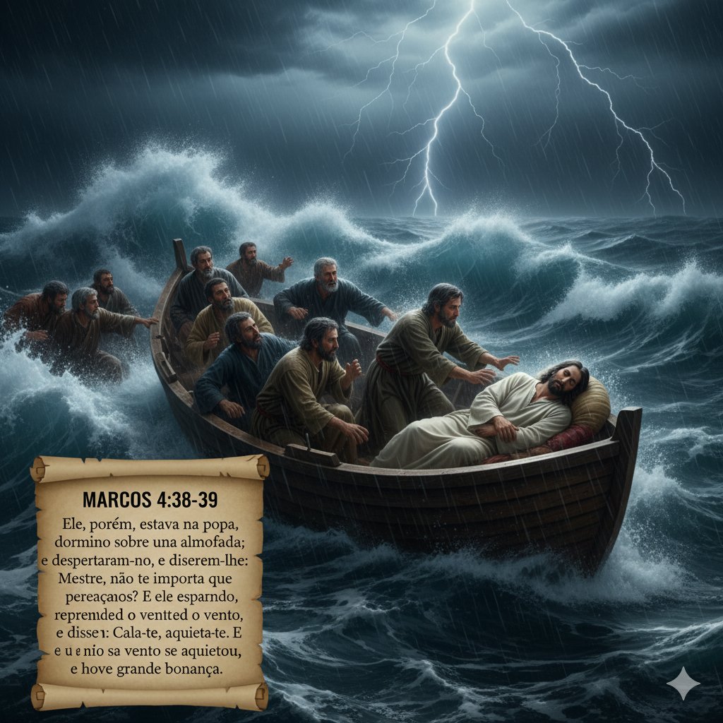 Jesus e a Tempestade no Mar – Parte II